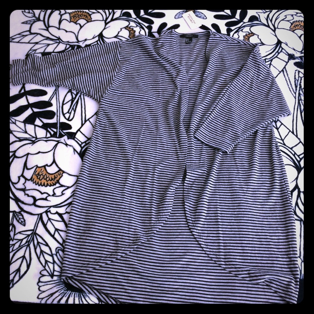 FREE w/ purchase Striped Cardigan